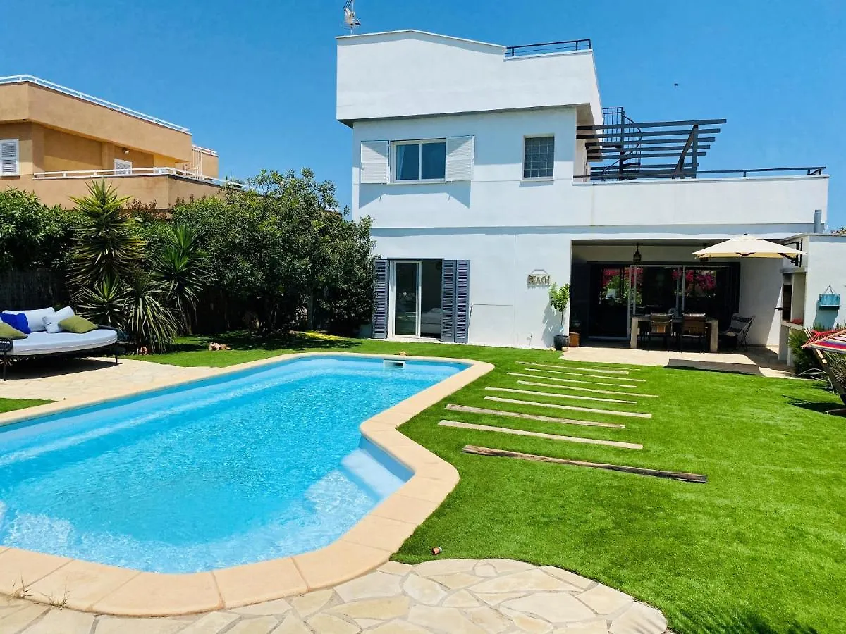 סה רפיטה Villa 15 - Beachhouse Luxury Villa - 300M Beach - Wifi - Klima ספרד